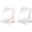 Plastic LED Lighted Folding Makeup Mirror    Led Monochrome 