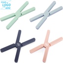 Creative Cross Foldable Silicone Pot Mat