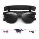  Flip-Up Sunglasses Visor Sunglasses