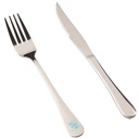 Stainless Steel 2 Pcs Set Portable Cutlery Tableware