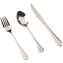 Stainless Steel 3 Pcs Set Portable Cutlery Tableware