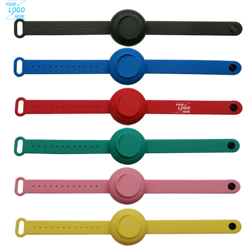 Hand Sanitizer Bracelet Wearable Silicone Wrist band