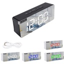 Mirror LED Alarm Clock