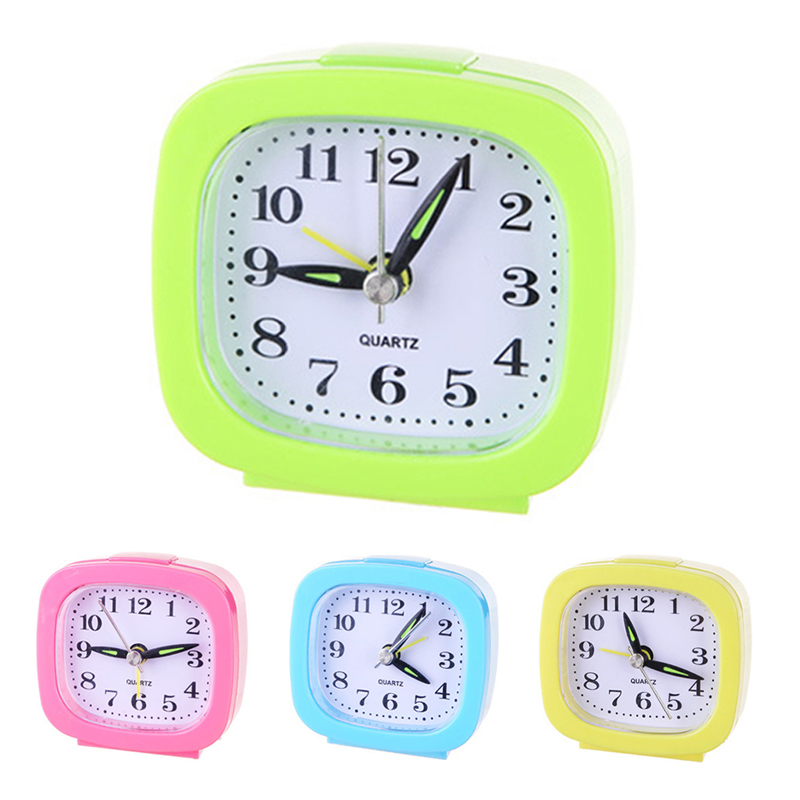 3&quot; Silent Analog Alarm Clock