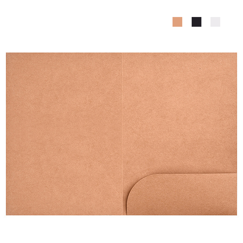  A4 / A5 Kraft Single Insert File Folder