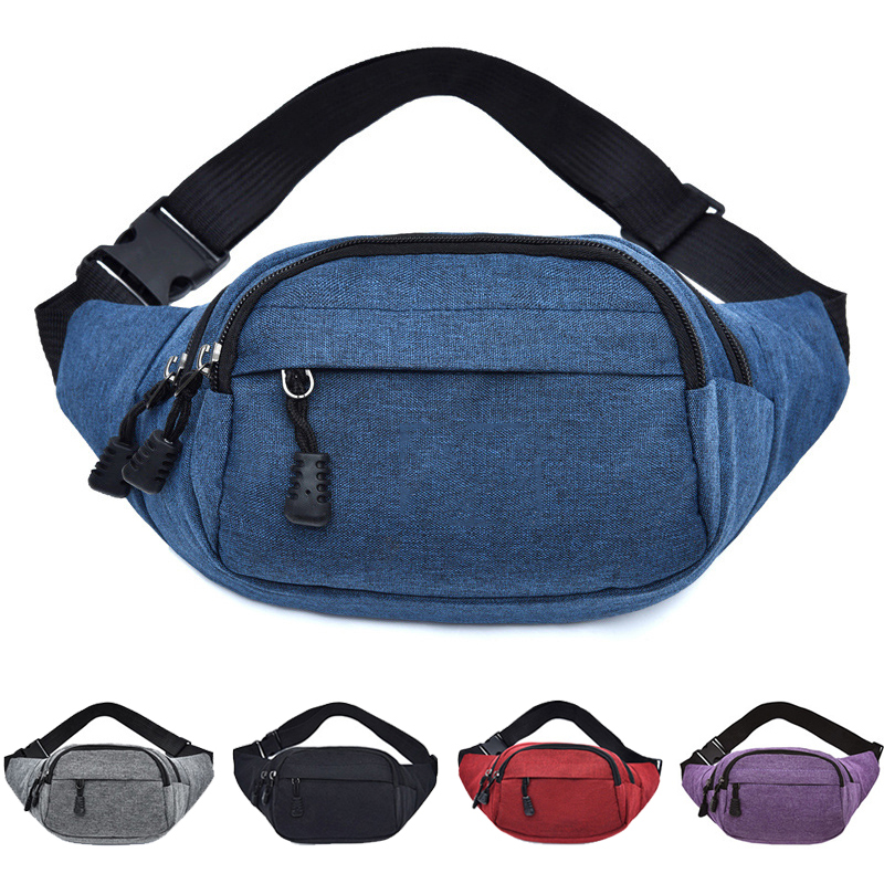Three Zipper Fanny Pack