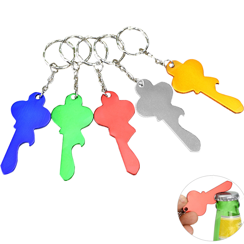 Key Shaped Bottle Opener with Key Holder