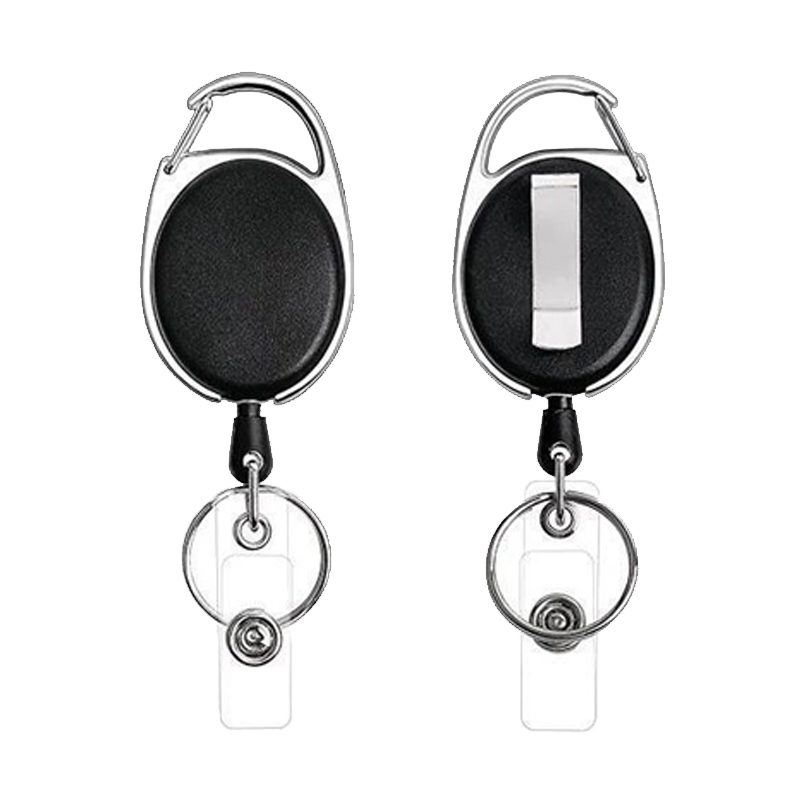 Retractable Carabiner Badge Holder / ID Badge Reel