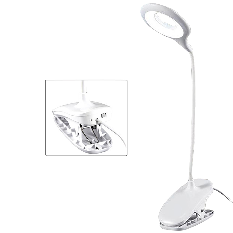 Rechargeable LED Clip Reading Lamp