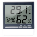 Digital Hygrometer Thermometer Temperature Humidity Clock