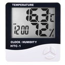 Digital Hygrometer Thermometer Temperature Humidity Clock