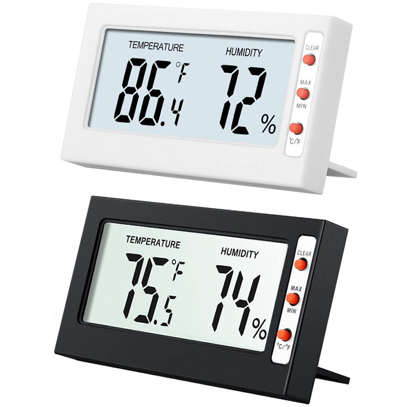 Digital Hygrometer Thermometer, Temperature Humidity Monitor