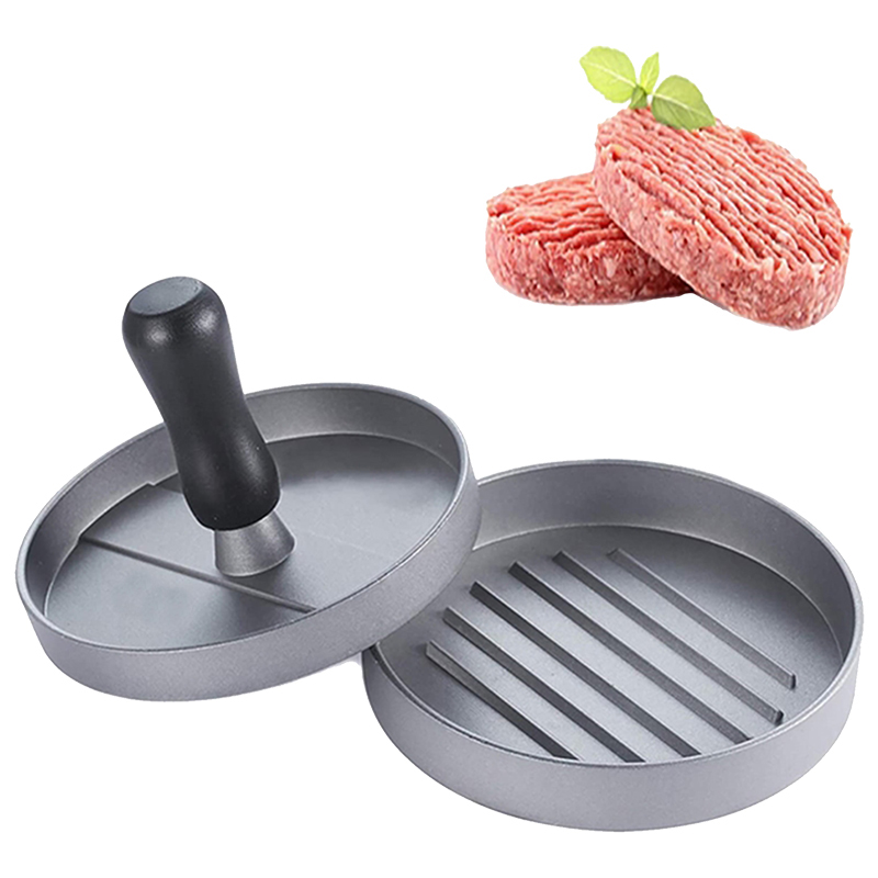 Aluminum Non-Stick Hamburger Press