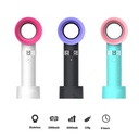 Blade Less Hand-held Usb Fan With Rechargeable Battery