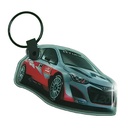 Custom PVC Car Flashlight Led Key Chain