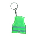 Custom PVC Safety Vest LED Keychain