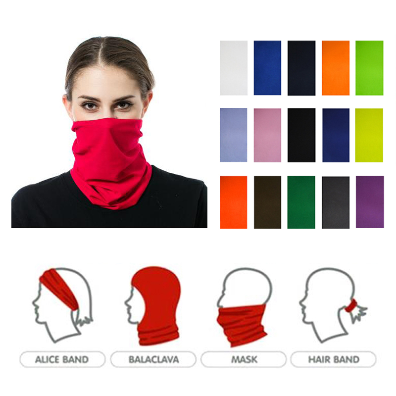 Multipurpose Head Bandana Face Coverings