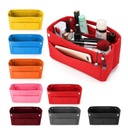 Felt Cosmetic Bag Organizer Makeup Case For Promotional