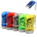 Manual LED Flashlight  Spontaneous Hand Crank Flashlight