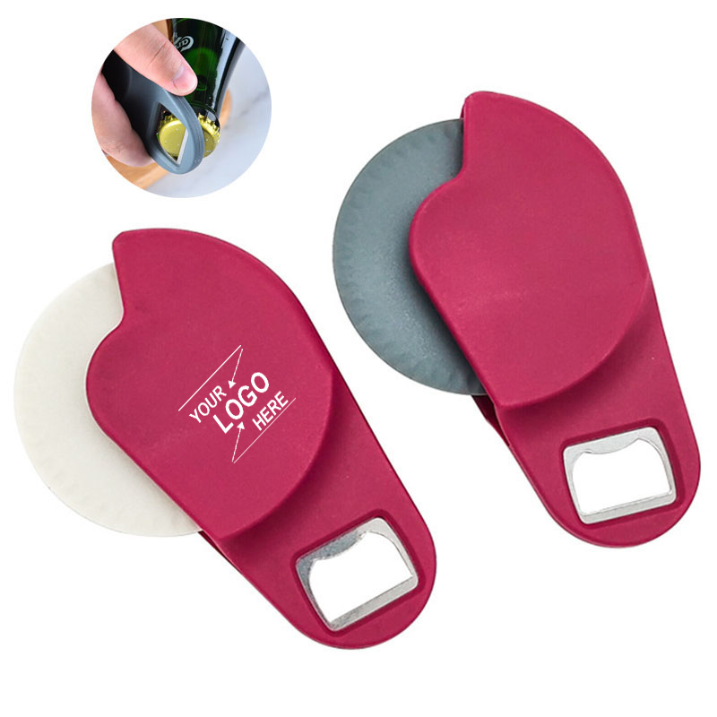 Pizza Cutter with Bottle Opener