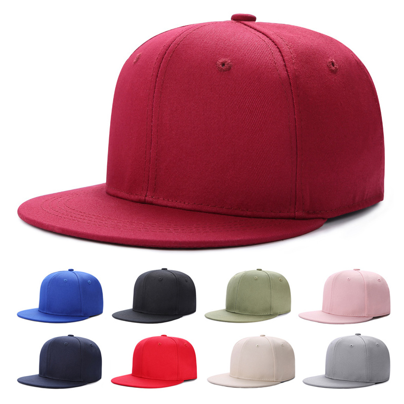 Flat Bill Snapback Cap