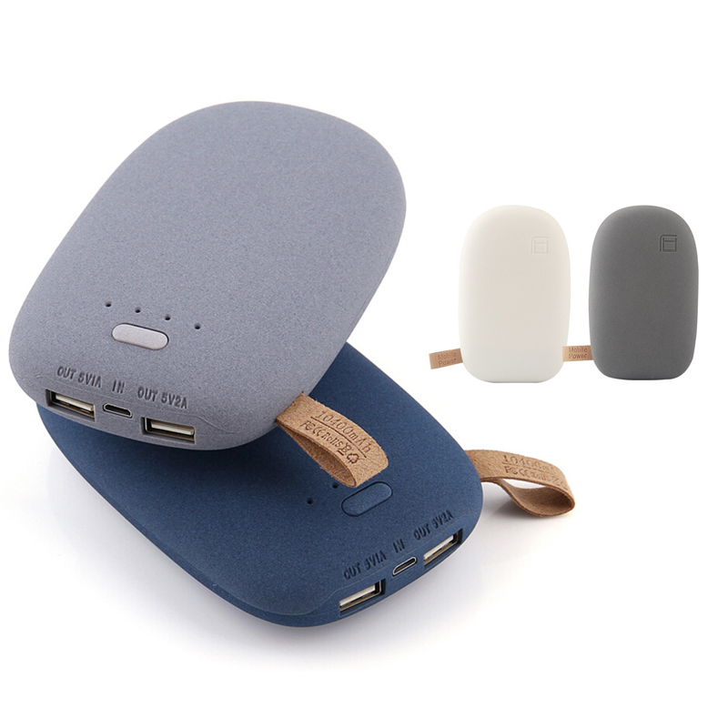 10400mAh Cobblestone Shape Power Bank Charger