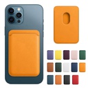 Premium PU Leather Magnetic Wallet Phone Case  MagSafe