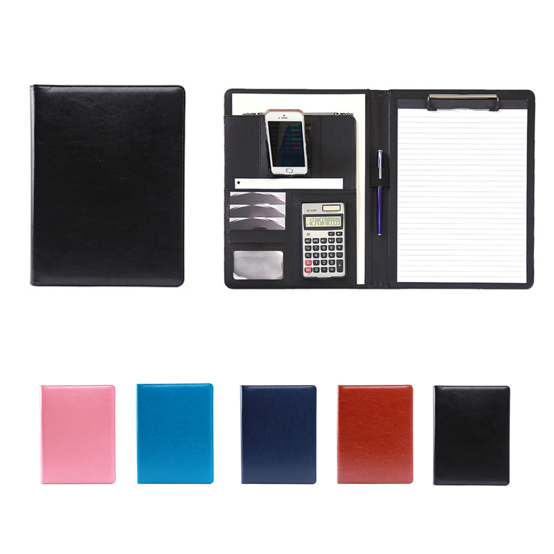 A4 Size Clipboard / Multi functional Business PU Portfolio