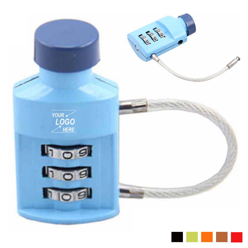 Bottle shape Travel Sentry Luggage Lock / Password Lock