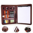 Multi functional PU Business Portfolio / A 4 Size Clipboard