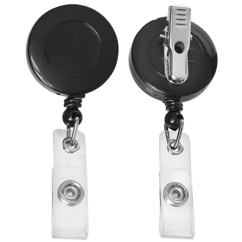 Plastic Easy To Pull Buckle Badge Hanging /Telescopic Buckle