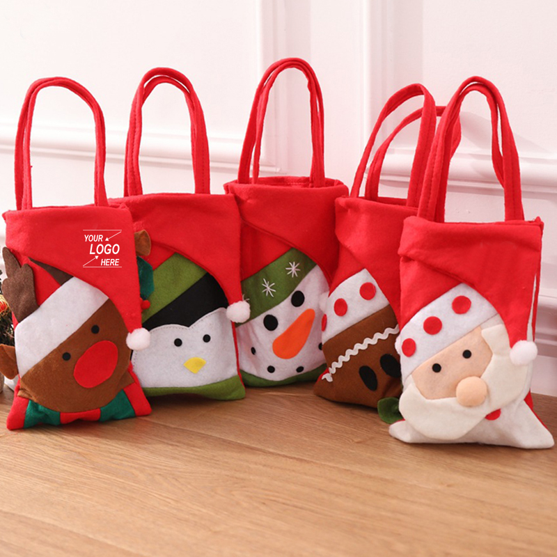 Christmas Tote Bag Gift Bag / Christmas Candy Bag