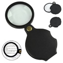 Pocket PU Leather Foldable Magnifier