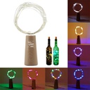 LED String Lights with Bottle Stopper Base