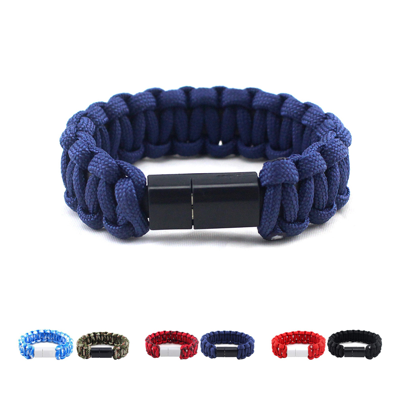 Charger Cable Woven Bracelet
