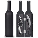 5-piece Wine Bottle Tools Set In Wine Bottle Sharped Case