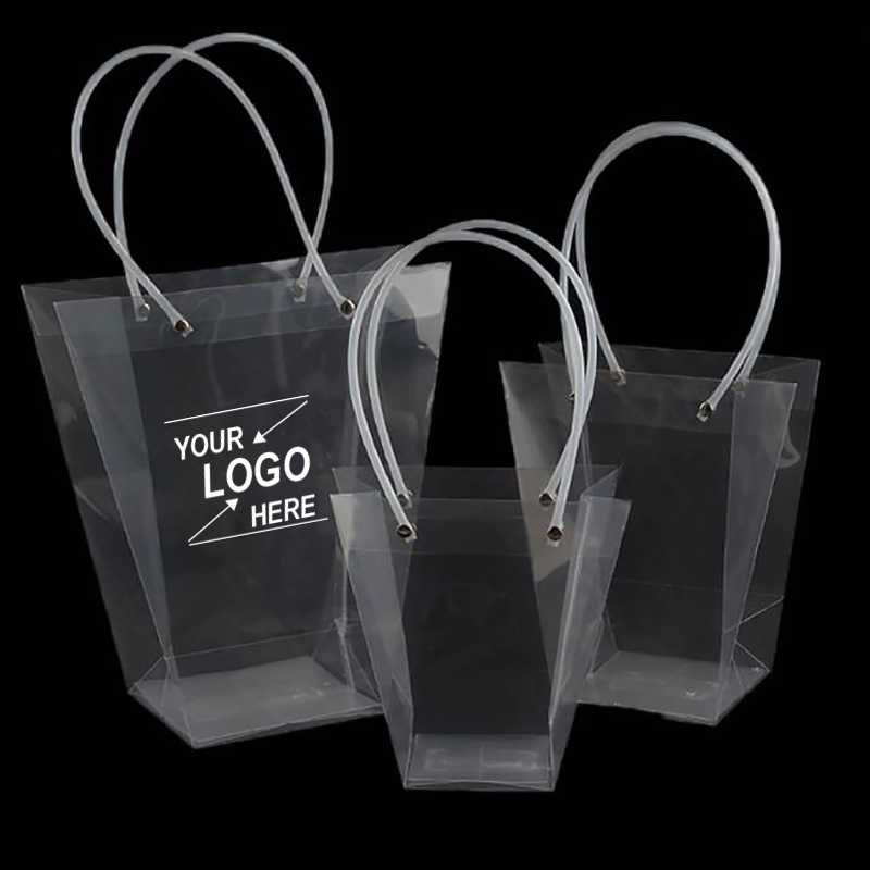 Medium Clear PP Tote Gift Bag