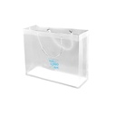 Frosted PP Gift Bag With Rope Strips