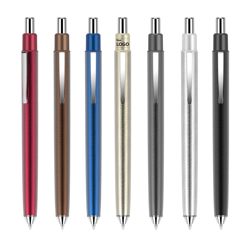 Advantage Metal Plastic Twist Ballpoint Pen