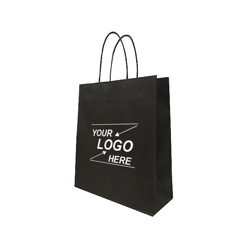Black Kraft Paper Bag