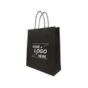 Black Kraft Paper Bag