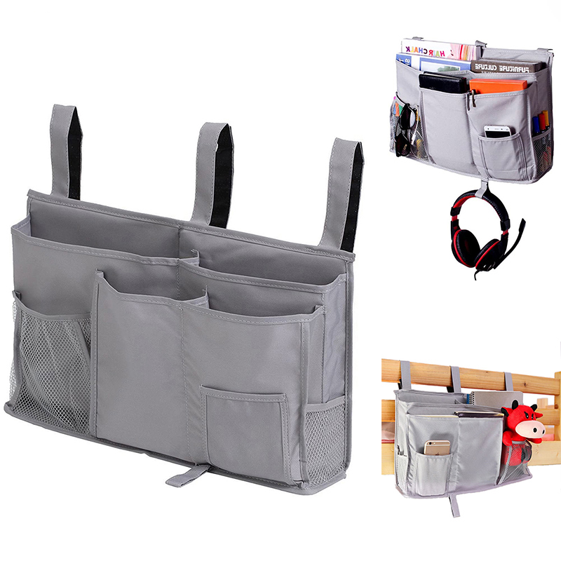 Bedside Caddy Hanging Bed Organizer Storage Bag