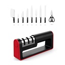Knife Sharpener Grindstone/Precision 3-Stage Knife Sharpener