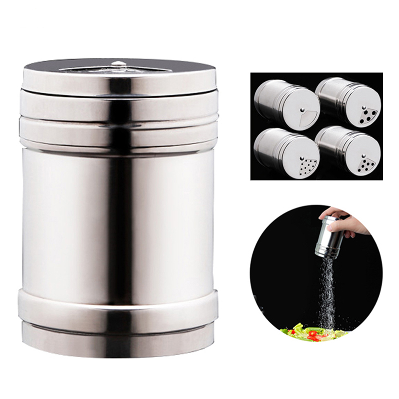 Enlarge Stainless Steel Salt and Pepper Shaker Cruet