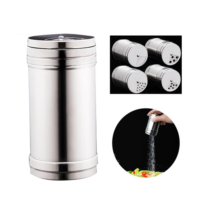 Super Large Stainless Steel Salt and Pepper Shaker Cruet