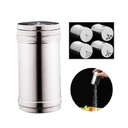 Super Large Stainless Steel Salt and Pepper Shaker Cruet