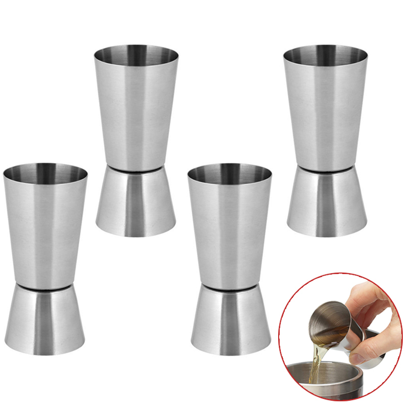 1/2-1 OZ Stainless Steel Double Bar Cocktail Jigger