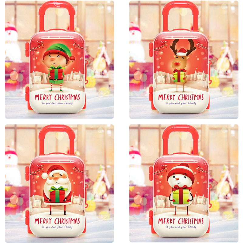 Christmas Design of Tinplate Coin Purse Gift / Coin Purse