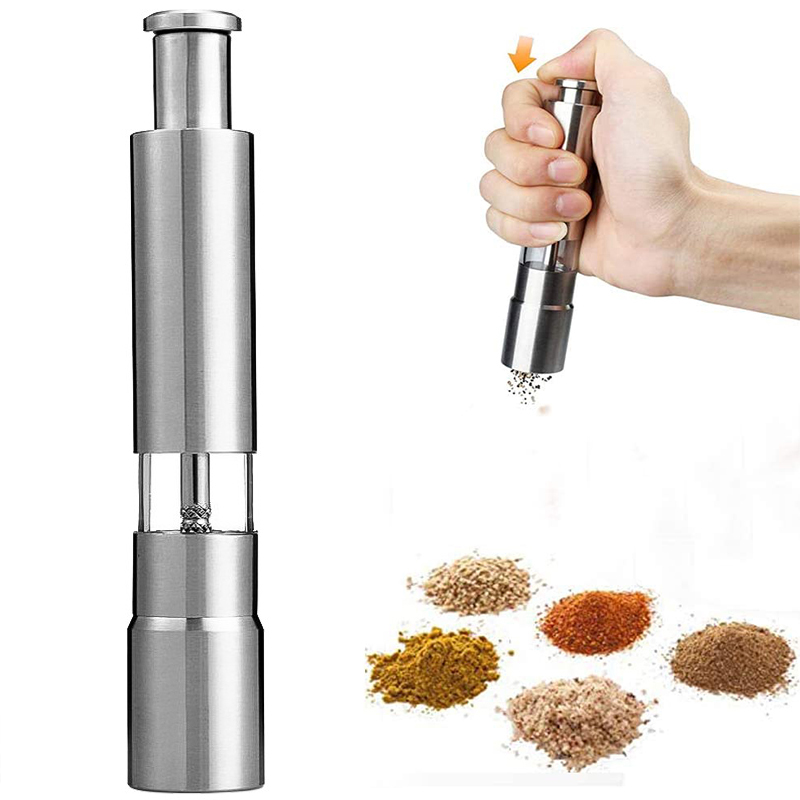 Stainless Steel Salt and Pepper Mills/Grinders