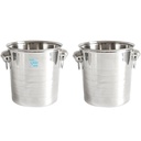 Stainless Steel Ice Bucket Champagne Bucket / Beer Ice Buck